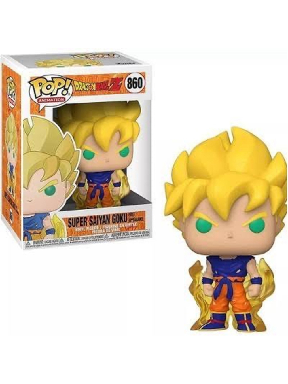 Funko Pop! Animation: Dragon Ball Z Super Saiyan Goku #860